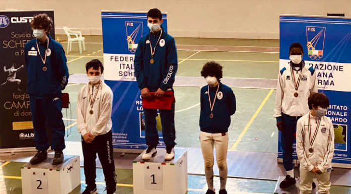 Scherma. Due sciabolatori lecchesi sul podio a Pavia