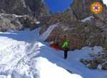 Soccorso alpino Triangolo Lariano esercitazione Grignetta