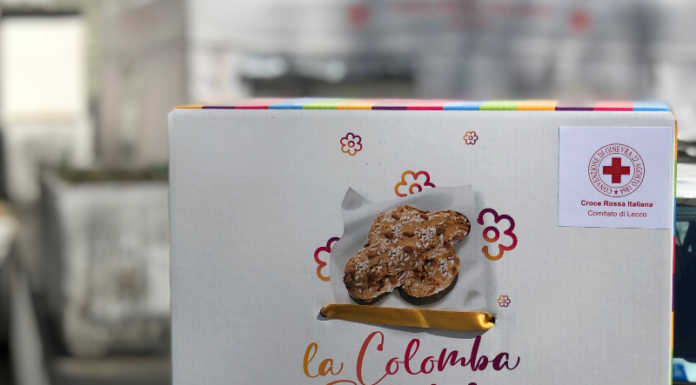 Un aiuto alla Croce Rossa di Lecco grazie alle colombe pasquali