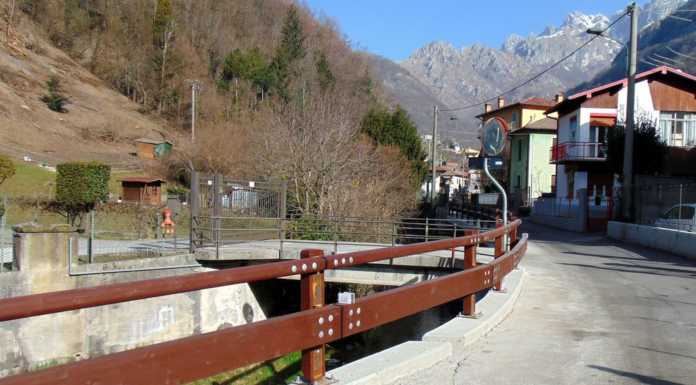 Nuovi parapetti in legno e acciaio a Erve: finanziati per 81mila euro da Regione e Stato