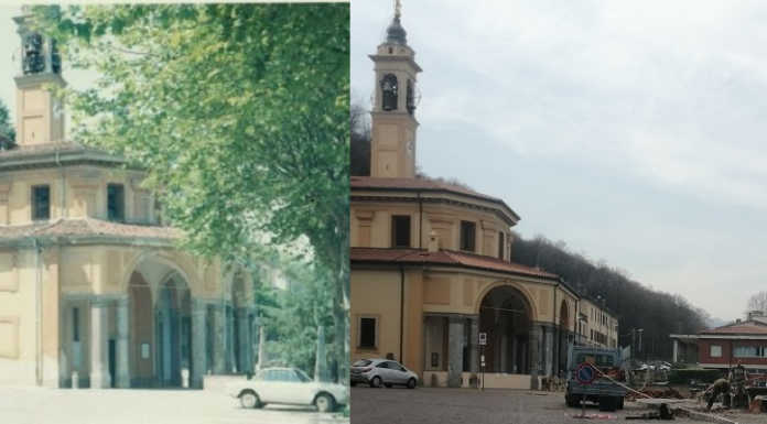 Imbersago, abbattuti i nove platani alla Madonna del Bosco. Verranno sostituiti con dei tigli