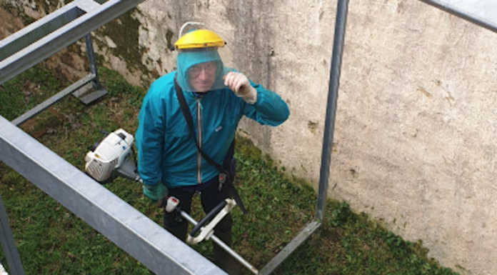 Paderno, al lavoro (volontario) per ripulire l’area del Santuario della Madonna della Rocchetta