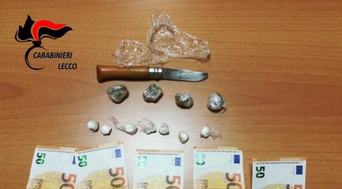 Colico, controlli antidroga dei carabinieri: denunciato 56enne