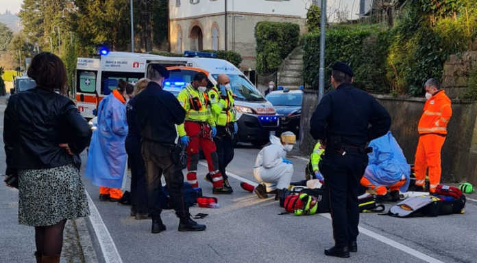 Monticello. Ciclista colpito da malore, soccorso in gravi condizioni malore ciclista monticello
