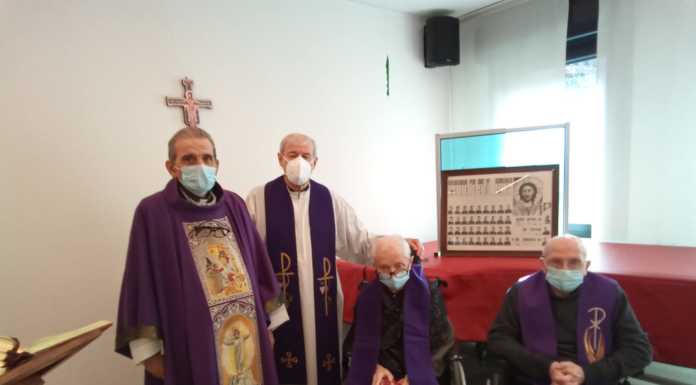 Rsa Borsieri, don Renzo Riva ha festeggiato i 60 anni di sacerdozio don renzo riva 60 anni sacerdozio rsa borsieri (1)