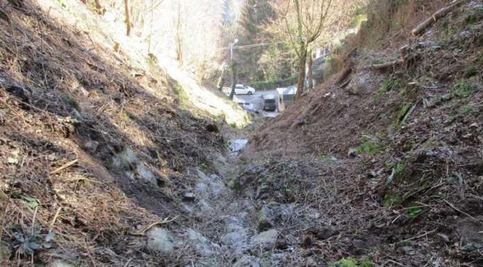 Erve. Manutenzione straordinaria per un piccolo corso d’acqua a Saina