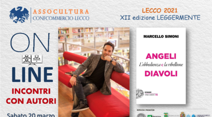 Leggermente. Marcello Simoni presenta ‘Angeli e Diavoli’. Rivedi la diretta