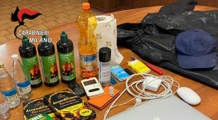 Milano. Dà fuoco ad un’edicola, piromane arrestato dai carabinieri