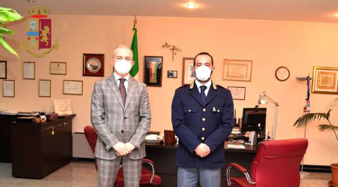 Cambio alla Squadra Mobile, incarico a L’Aquila per il vice questore Di Laura Alfredo D'Agostino Danilo Di Laura Questura Lecc