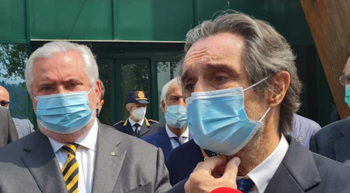 Vaccini. Il governatore Fontana al Palataurus: “Ho trovato una realtà eccellente”