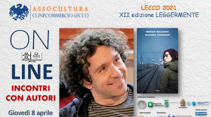 Leggermente 2021, si ricomincia. Giovedì appuntamento con Marco Balzano