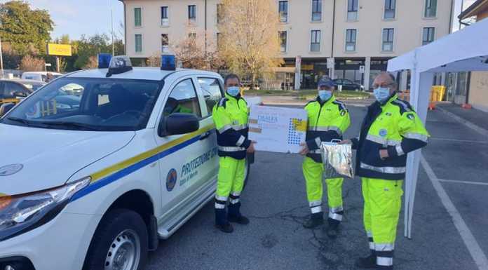 Protezione Civile. I volontari della provincia di Lecco a supporto della campagna vaccinale
