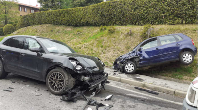 Montevecchia, incidente sulla Sp 54: 5 persone coinvolte. In tilt il traffico Incidente Sp 54 Montevecchia
