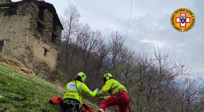 Infortunio a Premana, 54enne in codice rosso. Elitrasportato