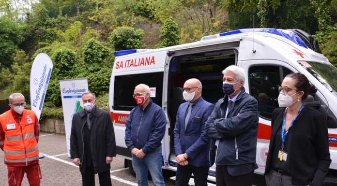 Una nuova ambulanza in dono da Confartigianato alla Croce Rossa