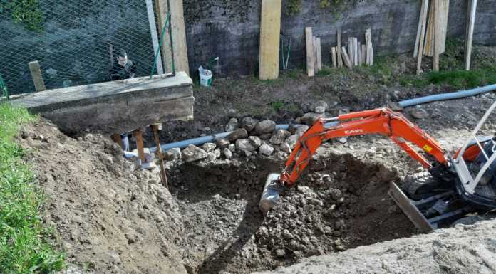 Valmadrera, verso la conclusione i lavori all’argine del torrente d’Aò
