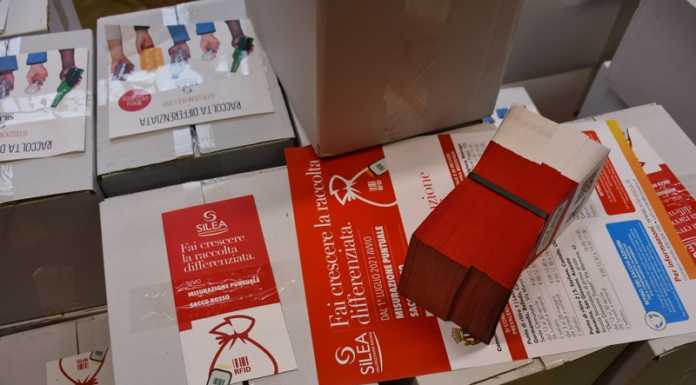 Anche a Civate al via l’utilizzo del sacco rosso per i rifiuti indifferenziati