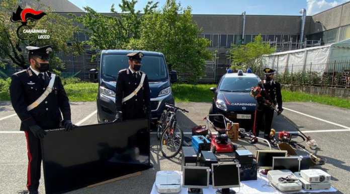 Calolzio. Furti nelle scuole, i Carabinieri arrestano un 36enne per ricettazione Carabinieri Arresto Calolziocorte