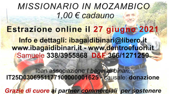 Cernusco, sottoscrizione a premi per padre Carlo Biella