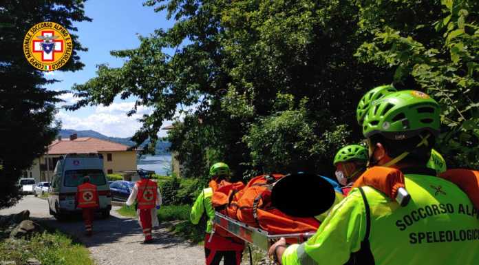 Galbiate. S’infortuna mentre arrampica, 61enne all’ospedale