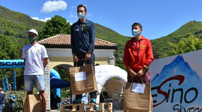 Esino Skyrace. Daniel Antonioli profeta in patria, al femminile vince Natalia Mastrota Esino Skyrace - Il podio maschile