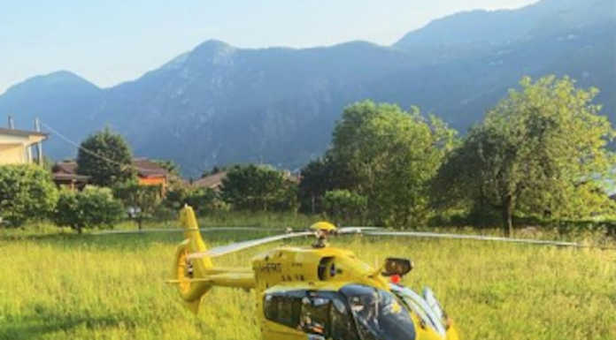 Uomo di 72 anni cade e muore nei boschi di Colorina elisoccorso