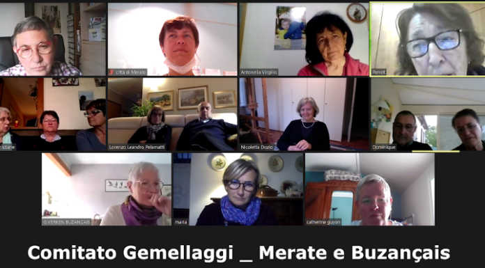 Merate, confronto virtuale con i gemelli francesi sulla gestione del Covid