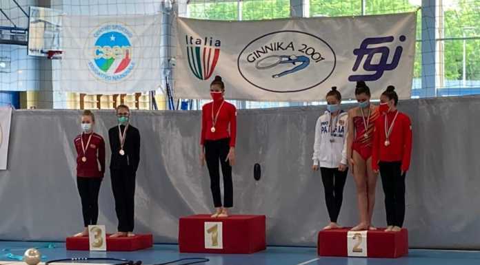 Ginnastica ritmica. Archè di Calolziocorte al Trofeo “Never Give Up” archè ginnastica