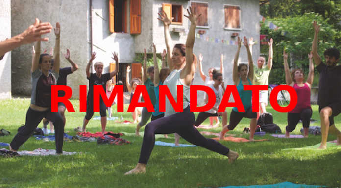 Monti Sorgenti. Yoga e concerto, appuntamento rimandato causa meteo