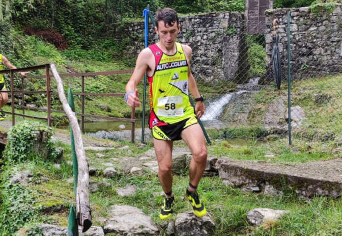 Marco Zanga il vincitore Ubiale Mountain Run 2021 foto di Giorgio Pesenti Pegarun