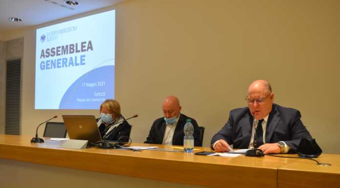 Confcommercio, Peccati: “Nell’anno più difficile, non ci siamo mai tirati indietro” assemblea confcommercio lecco 17 maggio 2021