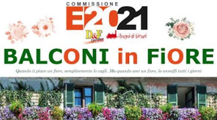 Cernusco, torna anche quest’anno l’iniziativa Balconi in fiore Balconi in fiore