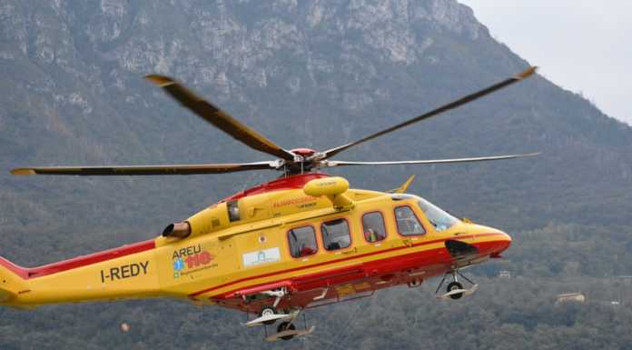 Primaluna, grave incidente a Cortabbio, elisoccorso giovane 17enne elisoccorso 118 elicottero (1)