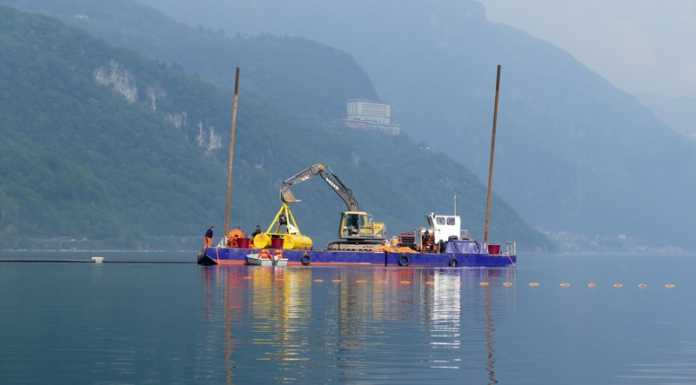 Lario Reti Holding. Lavori nel Lario in zona Melgone e nel lago di Oggiono fognatura_oliveto_valmadrera