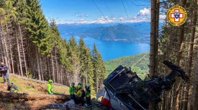 Piemonte. Cade cabina delle funivia Stresa-Mottarone: 14 morti funivia stresa