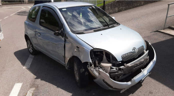 Paderno, scontro auto moto: centauro in ospedale