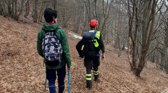 Cremeno. Si perde nella zona dello Zucco di Desio, recuperato dai Vigili del Fuoco zucco di desio disperso