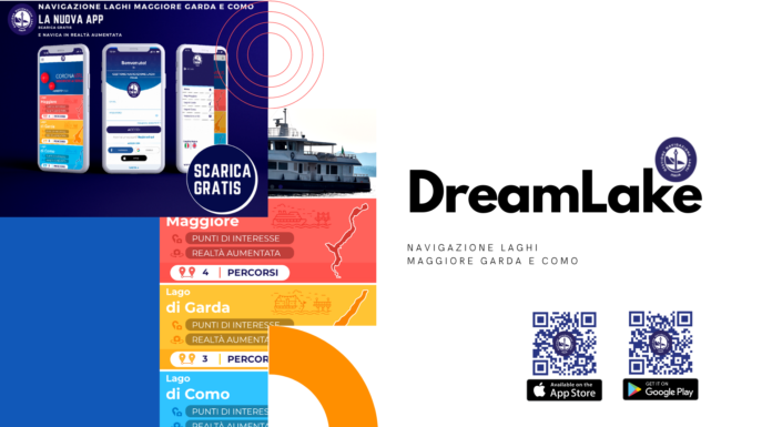 DreamLake: è nata la nuova App di Navigazione Laghi App navigazione laghi