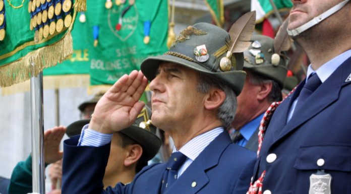 L’addio di Barzio all’alpino Giuseppe Parazzini, ex presidente nazionale dell’Ana Giuseppe Parazzini