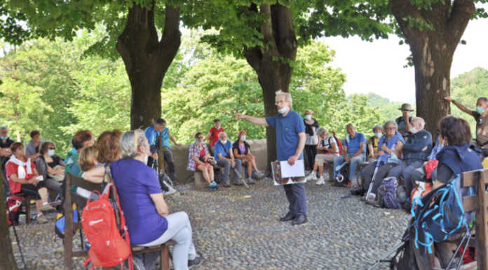 Paderno, il gruppo Cai Lecco Età d’oro in trasferta al Santuario della Rocchetta