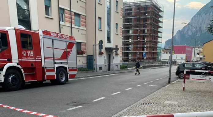 Lecco. Fuga di gas in via Risorgimento, intervengono i Vigili del Fuoco Vigili del Fuoco