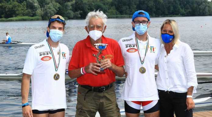 Canottaggio, Mandello torna da Gavirate con un titolo italiano Under 23