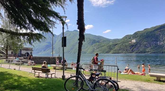 Mandello: ultimo weekend di spiaggia ‘libera’, poi scatterà il ticket ai non residenti