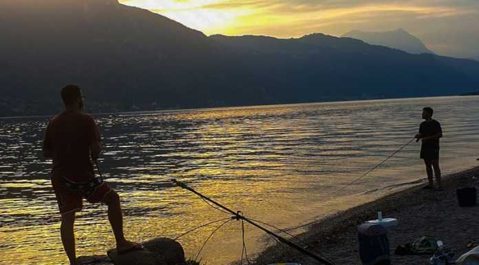 Lago. Si è aperta la pesca all’agone, ieri la prima serata di catture