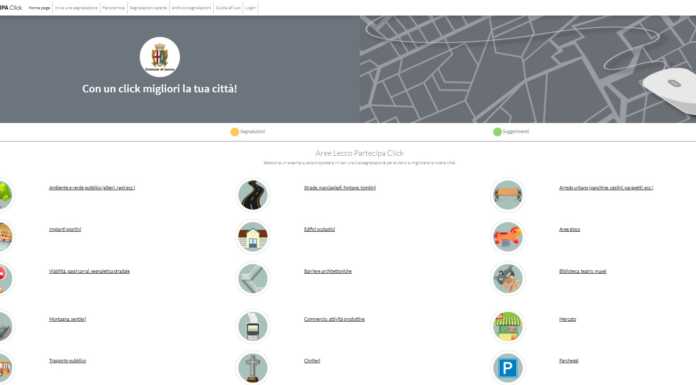 Lecco Partecipa Click, è arrivata la nuova versione del portale lecco_partecipa click