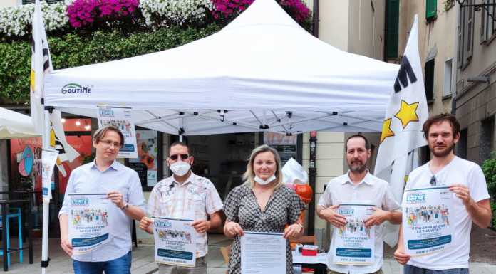 Eutanasia Legale, weekend di raccolta firme in piazza a Lecco