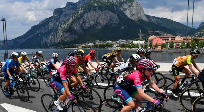 Il lago protagonista del “Giro d’Italia Donne”: da Colico a Colico passando da Lecco