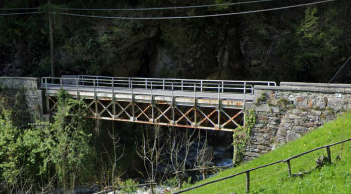 Pagnona: chiuso con 2 giorni d’anticipo il ponte sul Varroncello ponte pagnona varroncello