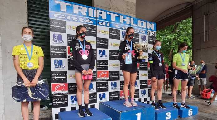 Prestia e Angelini si aggiudicano il Triathlon Città di Lecco
