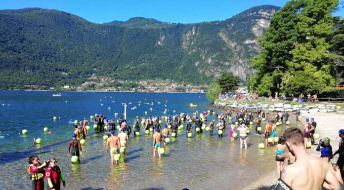 Oltre 200 nuotatori alla traversata Mandello-Onno e ritorno